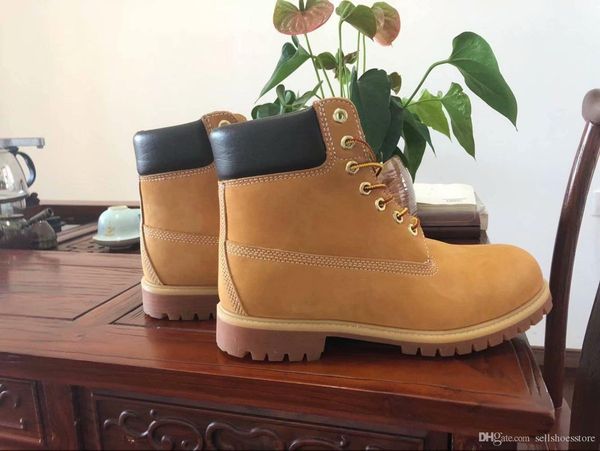 

outlet timber 6 inch hiking boots man premium ankle 10061 work shoes winter snow boots for women with box sale