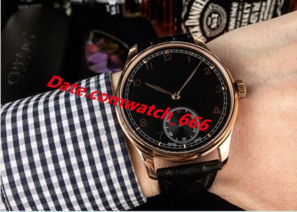 

3 стиль швейцарские часы 18k розовое золото португальская 544907 белый циферблат 42mm кожаный ремешок автоматическая мужская мода мужские ча, Slivery;brown