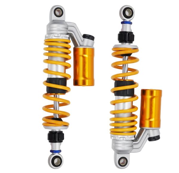 

1 pair 320mm 340mm 360mm motorcycle air absorber rear suspension for aprilia ymaha yellow