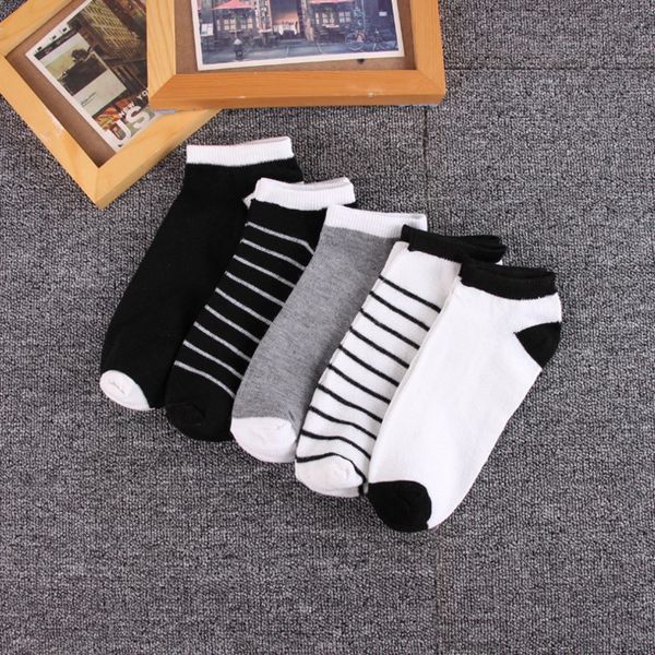 

men's clean deodorant socks, odor proof, sweat proof, young people's solid color socks. the sixty-first category.low, Black