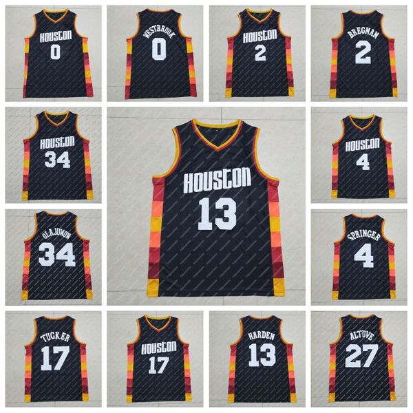 

Rainbow Astros Basketball Jersey Jose Altuve Alex Bregman Carlos Correa George Springer 13 Harden 14 Green Michael Brantley Ryan Gerrit Cole