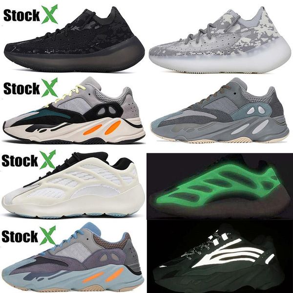 

kanye west sneakers yeezy yeezys boost 700 v1 v2 women men reflective 3m 700s mauve teal blue hospital blue magnet iner