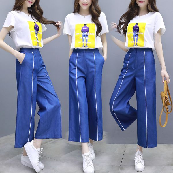 

trendy women 2 piece set and pants floral print tracksuit for women casual women's summer suit woman suit matching sets, White