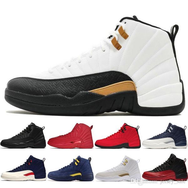 

2019 new 12s winterized wntr gym red michigan mens basketball shoes the master flu game taxi unc gamma blue 12 men sports sneakers outdoor
