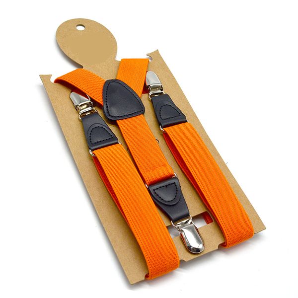 

2019 new thickening elastic men and women children's strap clip 3 clips solid color hanging pants with wild tide models, Black;white