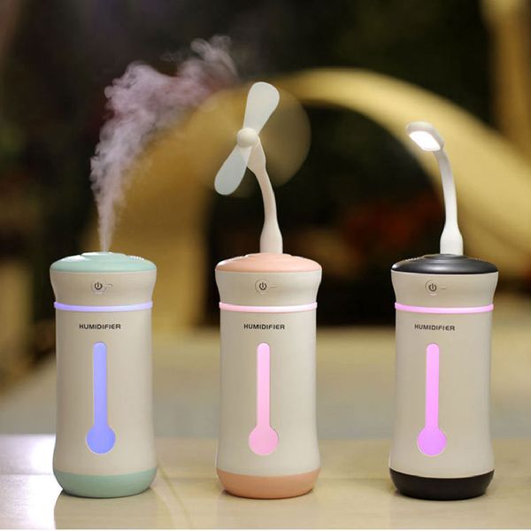 

air humidifier car 3 in 1 humidificador atomizer air humidifier essential oil diffuser aroma lamp freshener for home lx2