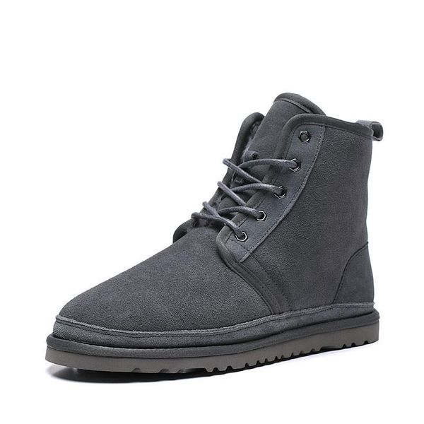 

2019 new men's shoes 6472 boots black grey yellow men's boots size; 39-45 01