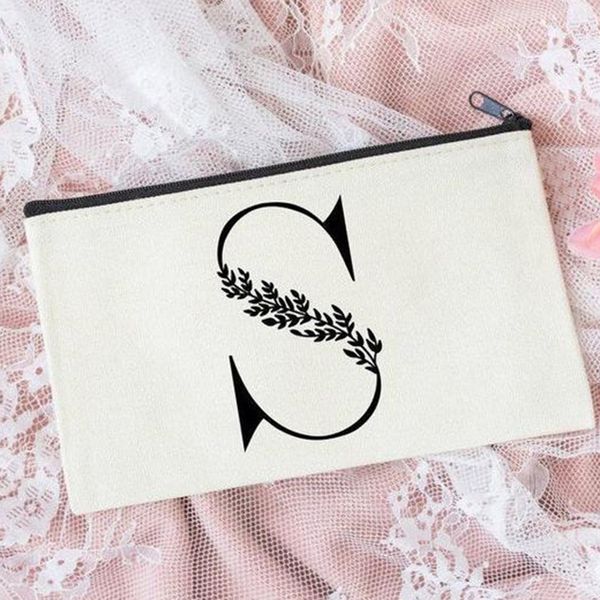 

bridesmaid makeup bag, personalized cosmetic bag, custom makeup bride proposal gift flower girl maid of honor bags