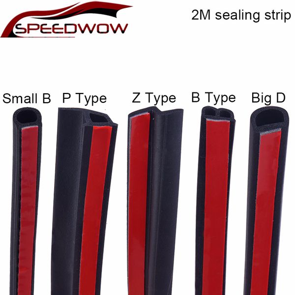 

speedwow shape b p z big d 2m auto rubber seals moulding strip protection strips sealing noise insulation weatherstrip car parts