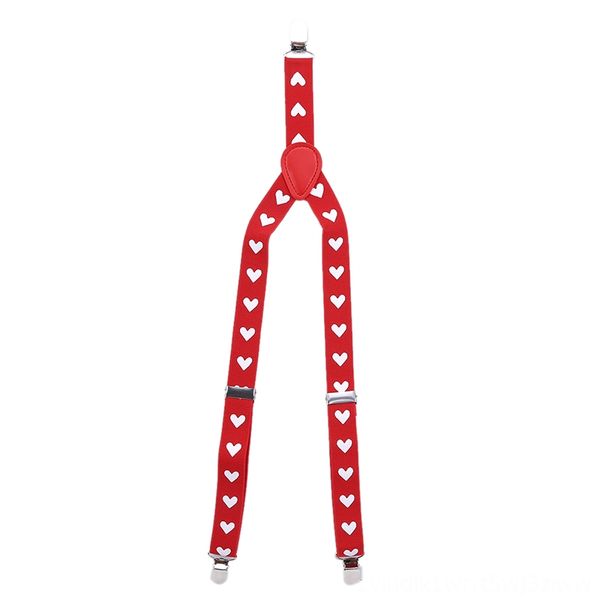 

boys girls stars print suspenders yback adjustable clipon trousers elastic party clothes accessories suspenders belts & accessories, Black;white