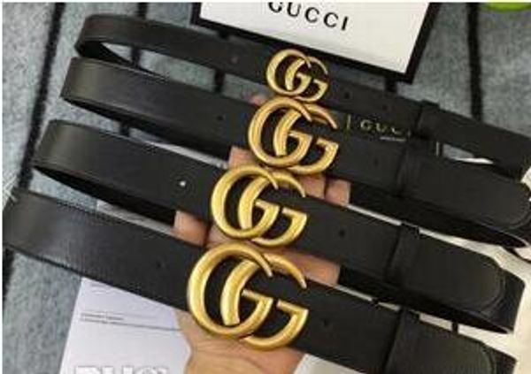 

Новый 2018 Большая пряжка ремни из натуральной кожи бренд дизайнер пояса роскошные