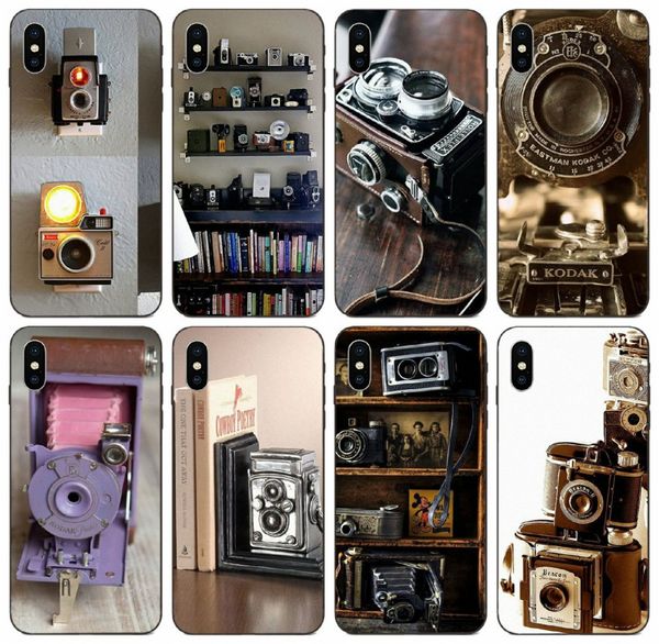 

[tongtrade] vintage antique camera case for iphone 11 pro 8 7 6s 5s plus x xs max xr galaxy core 8262 prime honor 4c 5a 5c lg g2 mini case