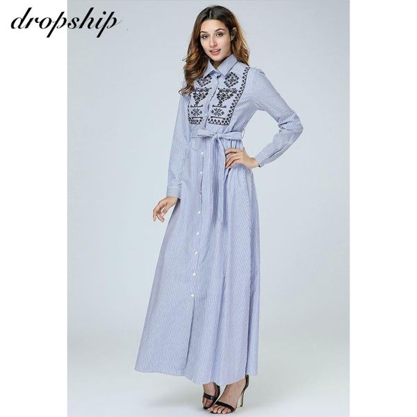 

dropship 2020 платье женщины платья maxi long vintage vestidos verano robe femme мусульманская boho вышивки сыпучие o-шеи дешевые продажа, Black;gray