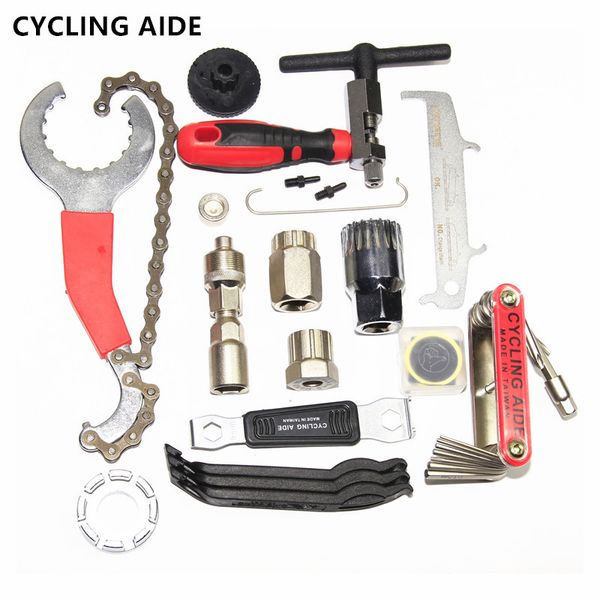 

bicycle repair tool flywheel remover socket bottom bracket removing socket tool chain cutter crank removing
