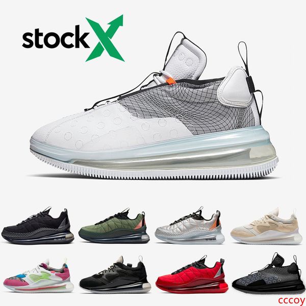 

stock x obj waves wolf grey 818 mens running shoes cargo khaki desert ore black university red men sports sneakers 40-45