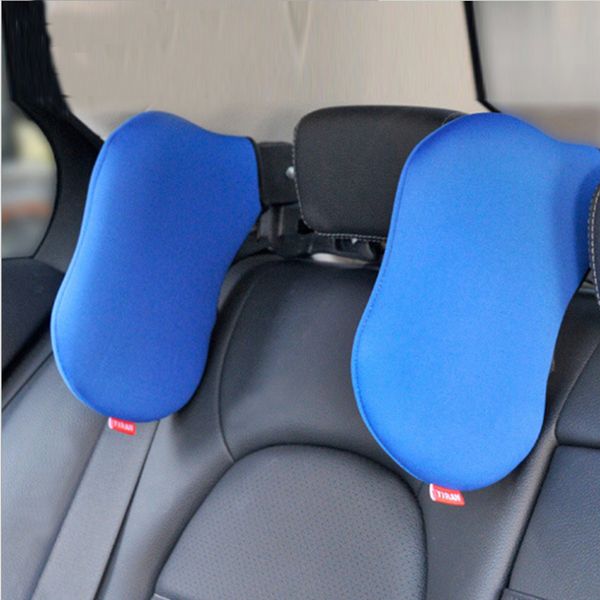 

1 pc car seat headrest car pillow rest neck pillow support solution for kids and adults children auto seat head cushion
