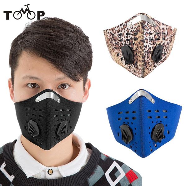 

cycling hat bike bicycle face mask wind cold proof masks outdoor sports face cycling mask for camping hiking, Black