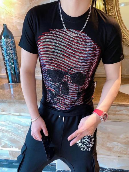 

2020 new t shirt mens fashion 100% cotton t-shirts summer tee male boy skate tshirt print workout shirts short sleeve, White;black