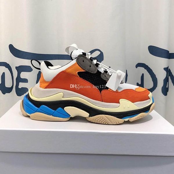 

superstar mans shoes triple s sneakers woman mens designer shoes 35 color have black sneakers size 35-45 model zx04