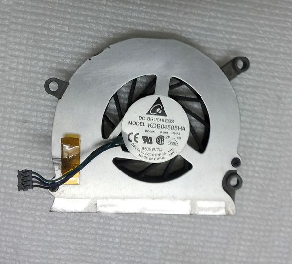 

kdb04505ha -7h84 -7a48 922-7916 левый или правый вентилятор системы охлаждения для a1226 a1260 a1211 15" book pro, разъем провода черный