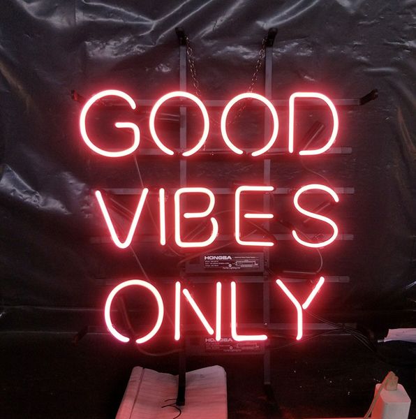 

только хорошие факты неоновая вывеска реклама бар развлечения клуб украшение художественная витрина лампа из настоящего стекла металлический