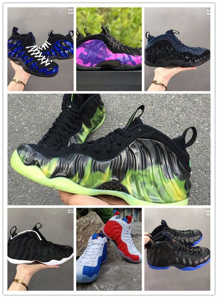 

new penny hardaway foam one paranorman black green black metallic gold men basketball shoes good quality boy sports designer sneakers
