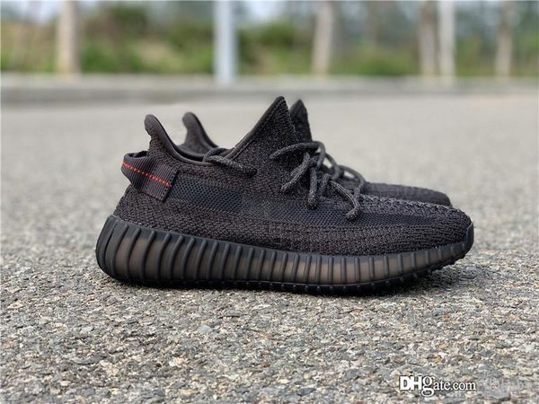 

new black 3m reflective mens womens running shoes yeezreel yecheil citrin cloud white glow kanye west designer trainers sports sneaker