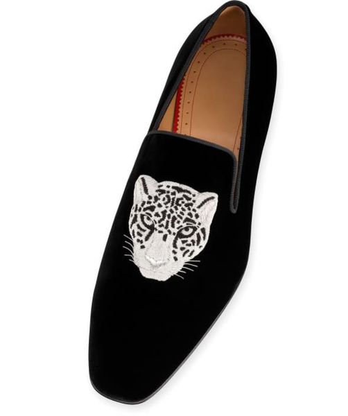 

brand business gentleman sneaker red bottom greggo orlato flats men walking wedding party dress designer, Black