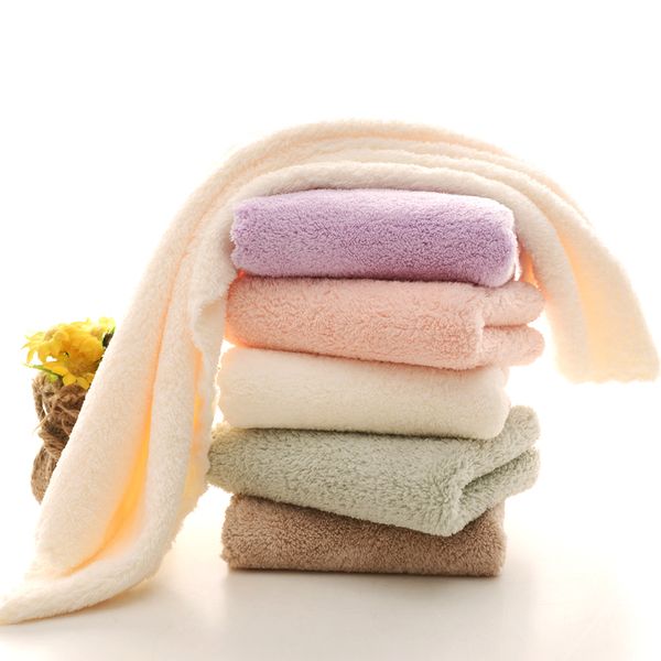 

baby bibs newborn children towel baby face small square than cotton gauze soft handkerchief towel, White