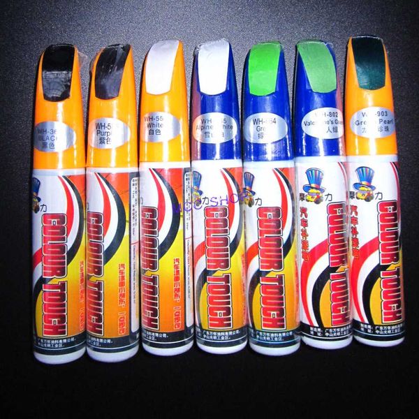 

1pcs 12ml 59colors professional car care paint repair pens waterproof clear car scratch remover painting remover pen