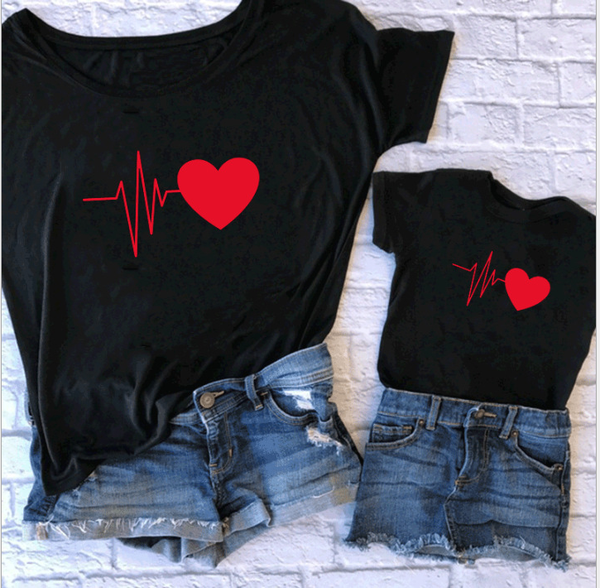 

семейное tshirts девочки мальчики мама мать мама и дочь сын семьи футболка family look matching футболка мама мамочка и me одежда # хик, Blue