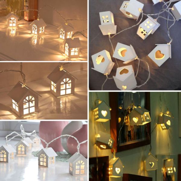 

20 шт. теплый белый свадебные украшения партии фея строка свет лампы горячий творческий дом струнные огни украшения дома аксессуары