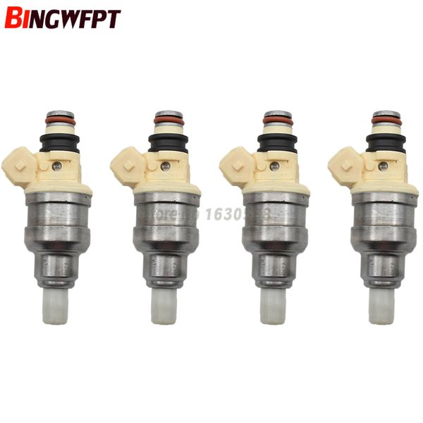 4PCS Sistemi di Carburante Ugello di Iniezione di Carburante per MITSUBISHI Montero Eclipse Galant B210H INP051 INP-051 MD141263