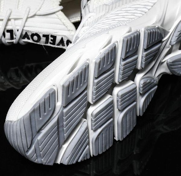 

2019 new men knit casual shoes fly white black red comfortable outdoor jogging walking shoes