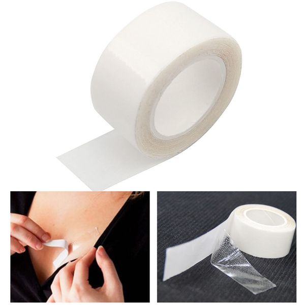 

5 meters double sided adhesive safe body tape clothing clear lingerie bra strip waterproof tape for intimates fashion, Black;white