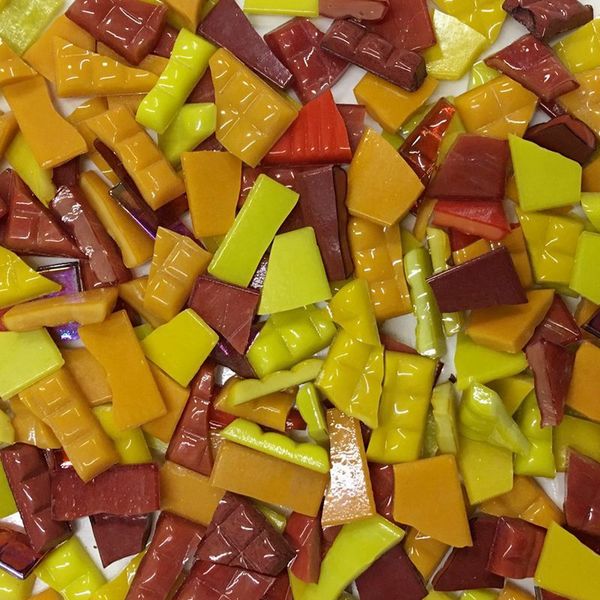 

200г творческий multicolor мозаика стена handmade материалы ремесла домашнее украшение diy нерегулярное стекла зеркало инкрустация плитка zx
