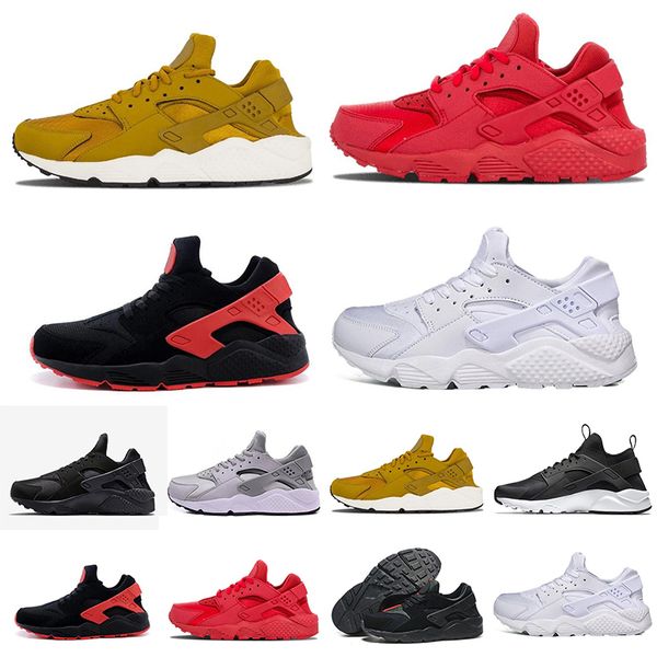 

1 air huarache i running for men women,green white black rose gold sneakers triple huaraches trainers huraches sports outdoor shoes