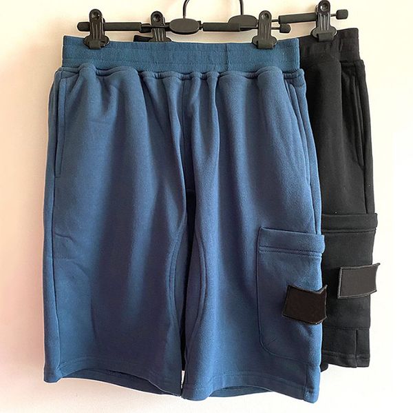 

19ss stylist mens shorts summer men shorts joggers pants male trousers mens joggers solid black blue pants cotton shorts m-2xl, White;black