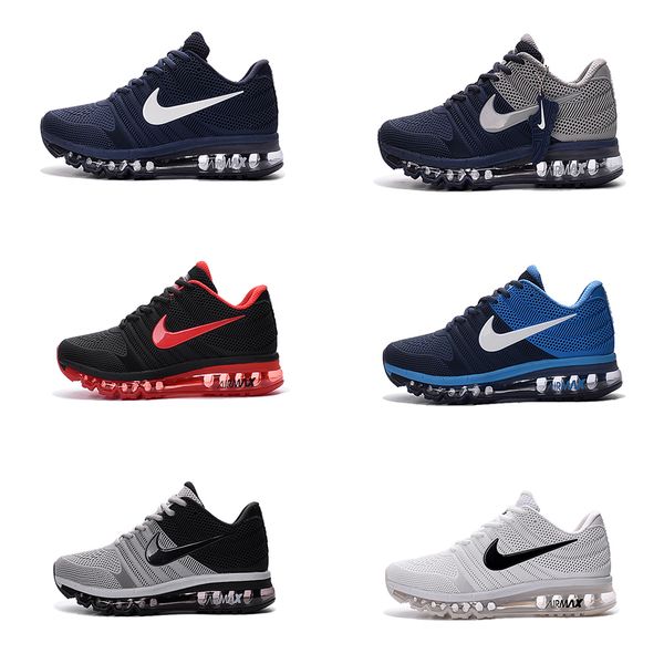 

new arrival mens shoes men sneaker max 2017 mens running sport shoes bengal orange grey kpu size 40-47