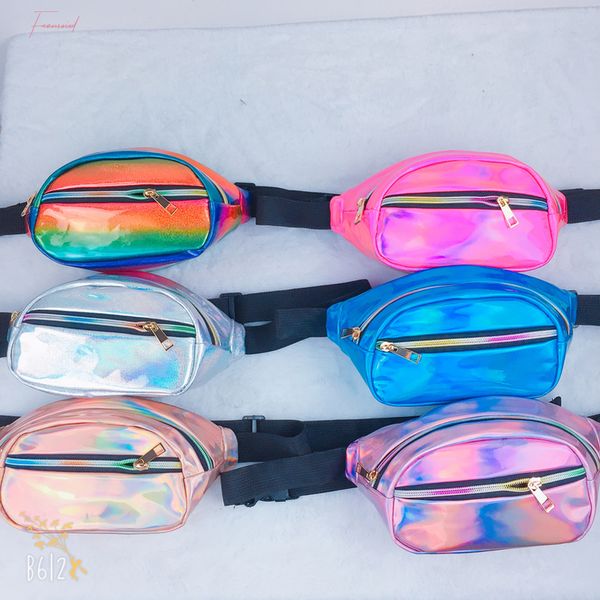 

прибытие женщин лазерная талии обновления красочные lady chset пакет chest сумка bum bag