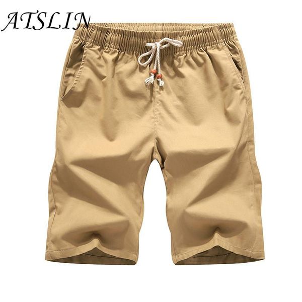 

atslin 2018 горячие мужские повседневные шорты летние хлопчатобумажные мужские шорты плюс размер, White;black