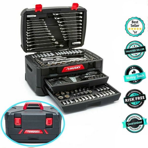 

Mechanic tool hu ky et wrenche 268 piece kit ca e ocket ratchet tool