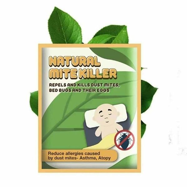 

mattress wardrobe mite removal pack natural herbal mite exterminating pad 6 pouches household cleaning supplies ptcs