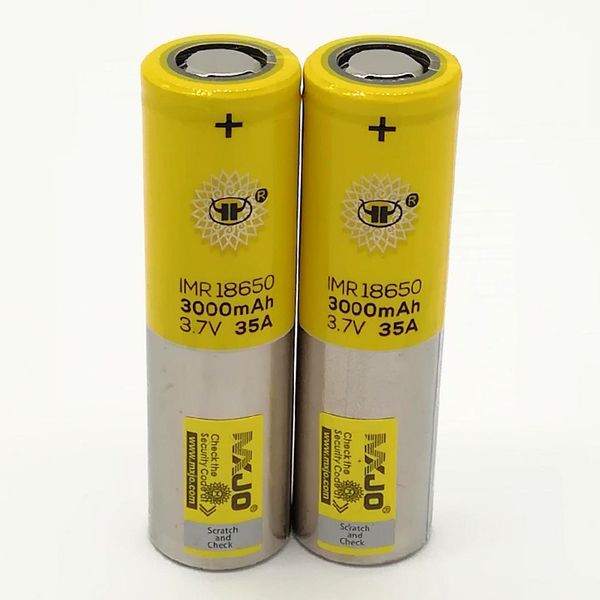 

100% 18650 battery 3500mah 3.7v 20a rechargable lithium batteries fedex ups ing