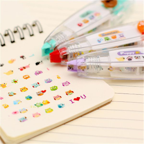 

korean cute correction tape stationery for student school supplies diy scrapbooking stickers