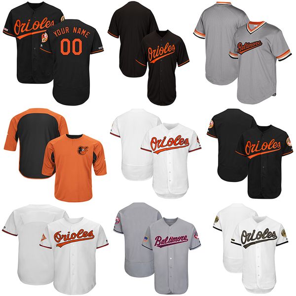 

Custom Baltimore Men's Orioles 8 Cal Ripken Jr Jerseys Fashion Stars Stripes Cooperstown Replica Team Cool Flex Base Baseball Jersey