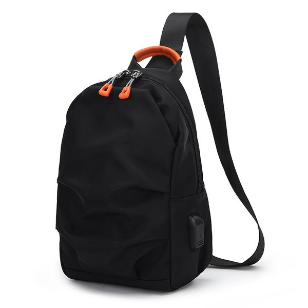 

shoulder bag man messenger bag tide brand men's chest pack a small backpack diagonal korean student leisure canvas man bag chest