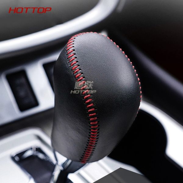 

leather shift knob handle cover for murano 2015 2016 2017 2018 z52 car styling