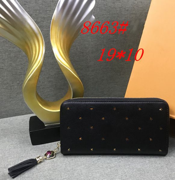 

gy8663-2# new multifunctional practical wallet handbag card case coin purse ing, Red;black