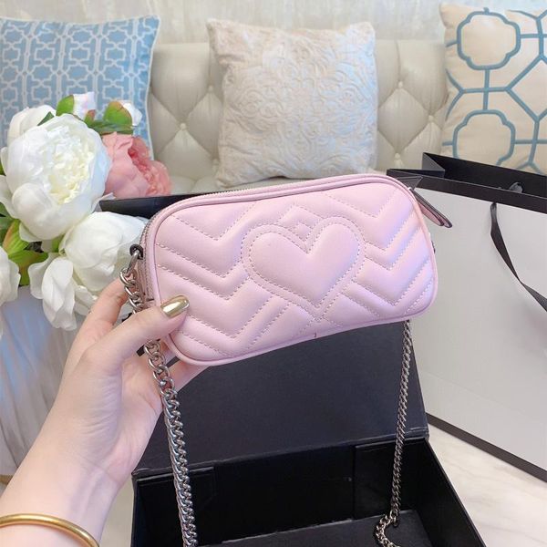 

2020 new women genuine leather mini shoulder bag fashion chain summer colors crossbody bag lady stripe